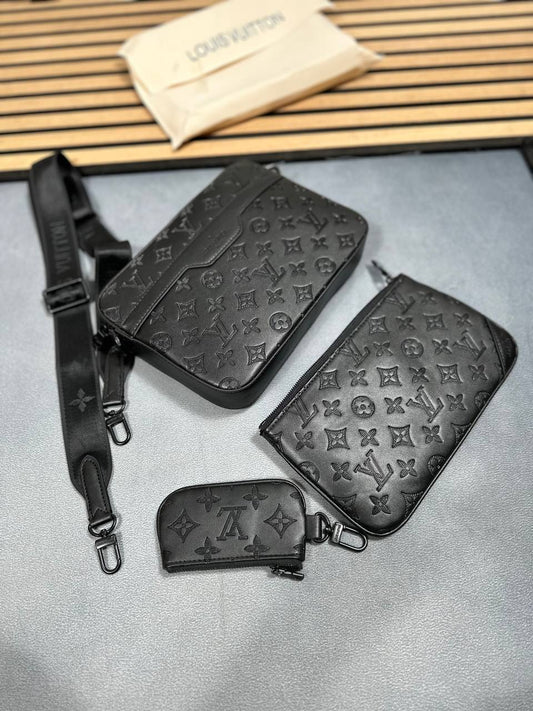 Louis Vuitton Black Trio Messenger Rep Bag For MEN Sale UK