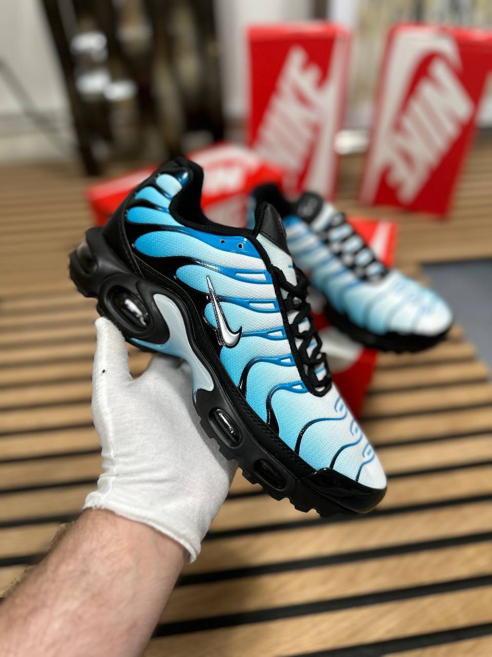 Nike Air Max Plus TN “Light Blue Black shoe  Men's Rep Trainer Sale UK