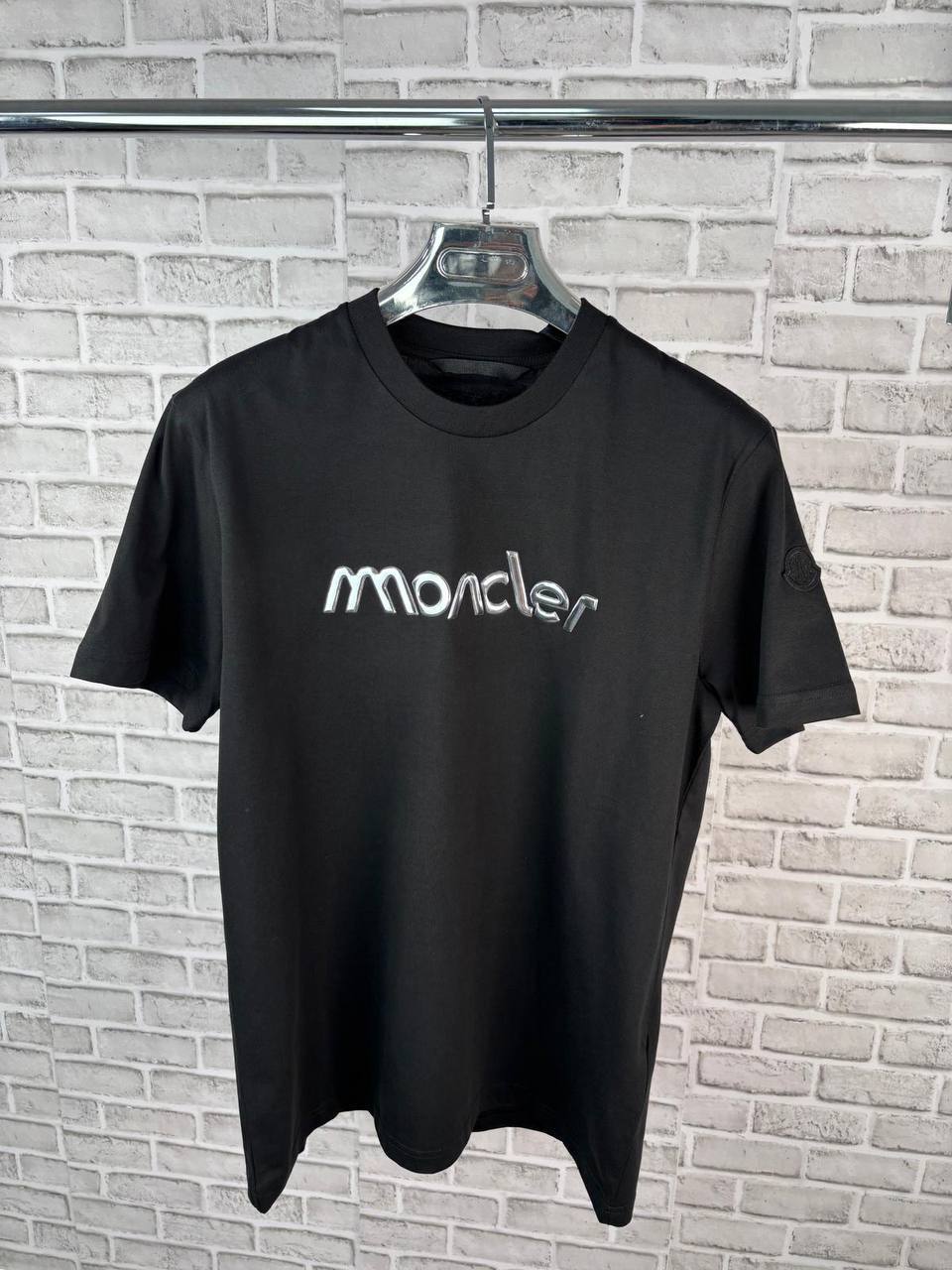 Moncler Men's Reps T-shirt Short Set Logo Print T-shirts Shorts Sets Rep Half Sleeve Cotton Tshirts Cheap Round Neck Men T Shirts First Copy Fake Boys Tshirt Replica Tee Shirt Black Sale UK