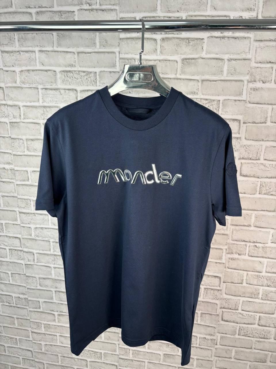 Moncler Men's Reps T-shirt Short Set Logo Print T-shirts Shorts Sets Rep Half Sleeve Cotton Tshirts Cheap Round Neck Men T Shirts First Copy Fake Boys Tshirt Replica Tee Shirt Black Sale UK