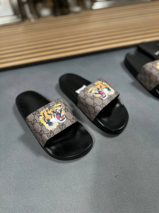 GUCCI Logo Angry Cat Slides  Sale UK