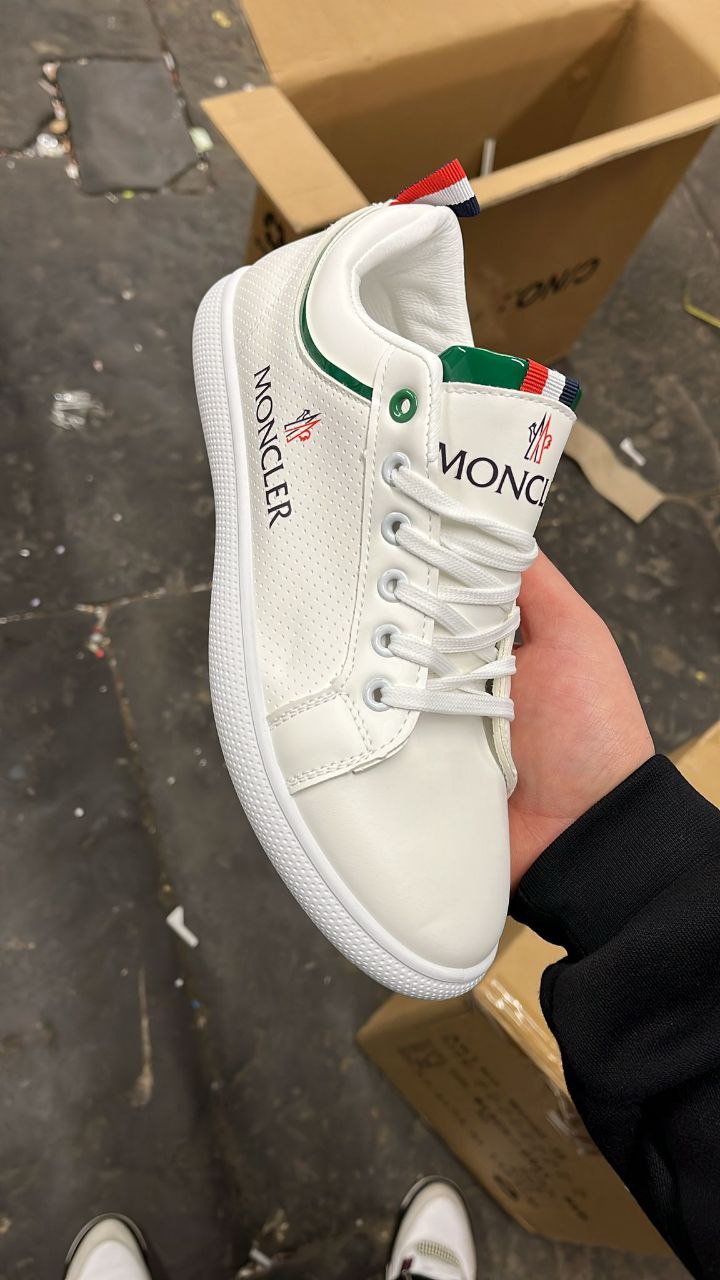 Moncler White Sneakers For Men AAA Quality UK