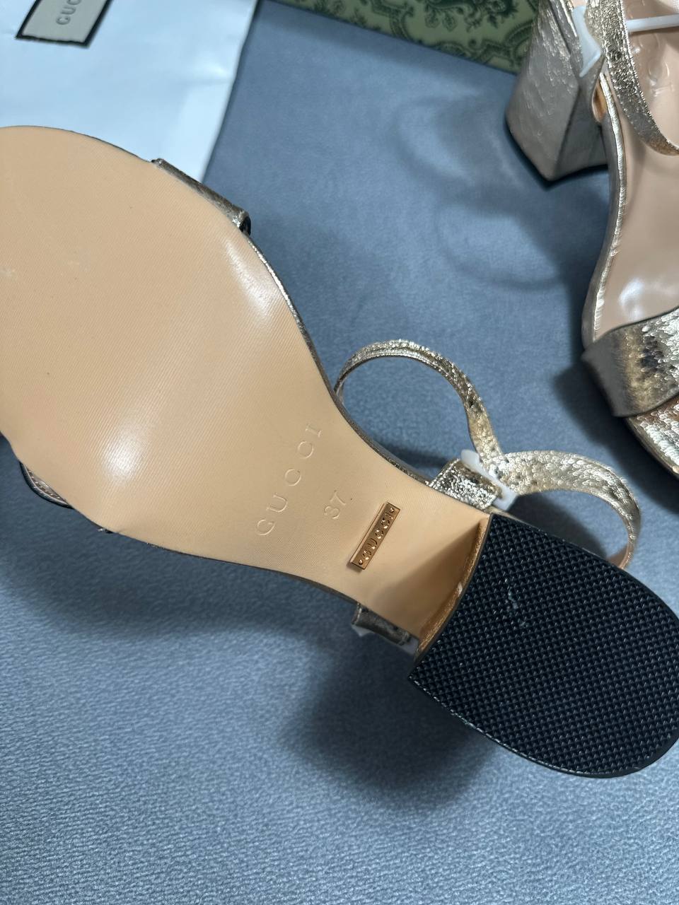 Gucci Marmont glitter Rep sandals for WOMEN'S Sale UK