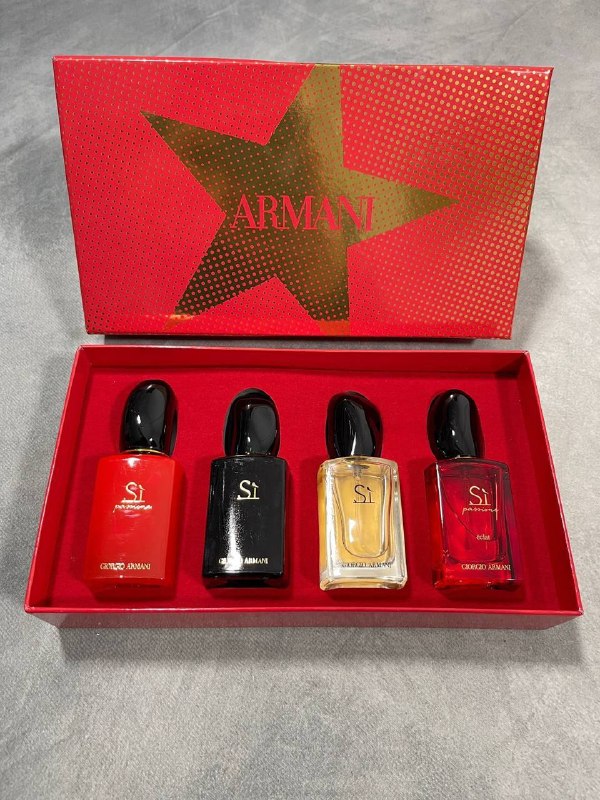 Giorgio Armani Sì Miniature Women's Luxury Perfume Gift Set AAA Quality Reps UK