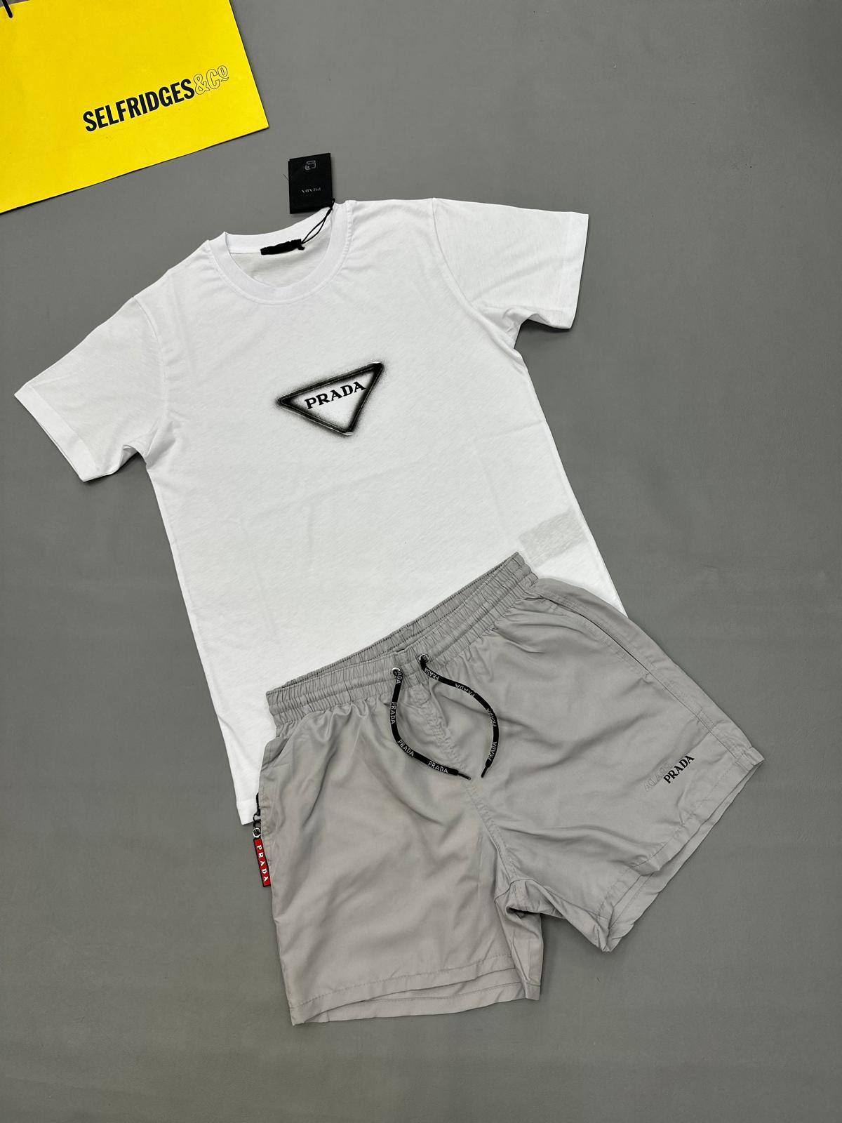 Prada-Branded Casual Summer Outfit AAA Quality UK Reps