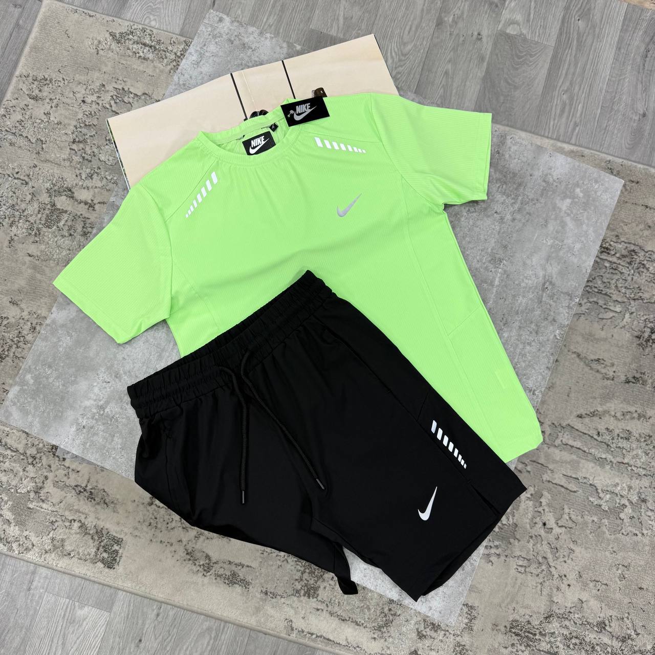 Nike Miler T-Shirt and Shorts Sport Set AAA Quality UK Reps