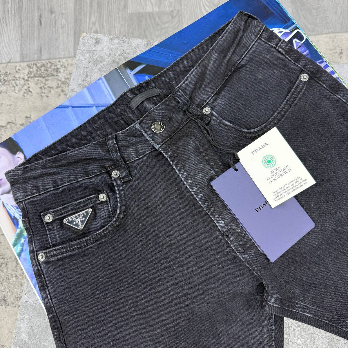 Prada Denim Jeans AAA Quality UK Reps