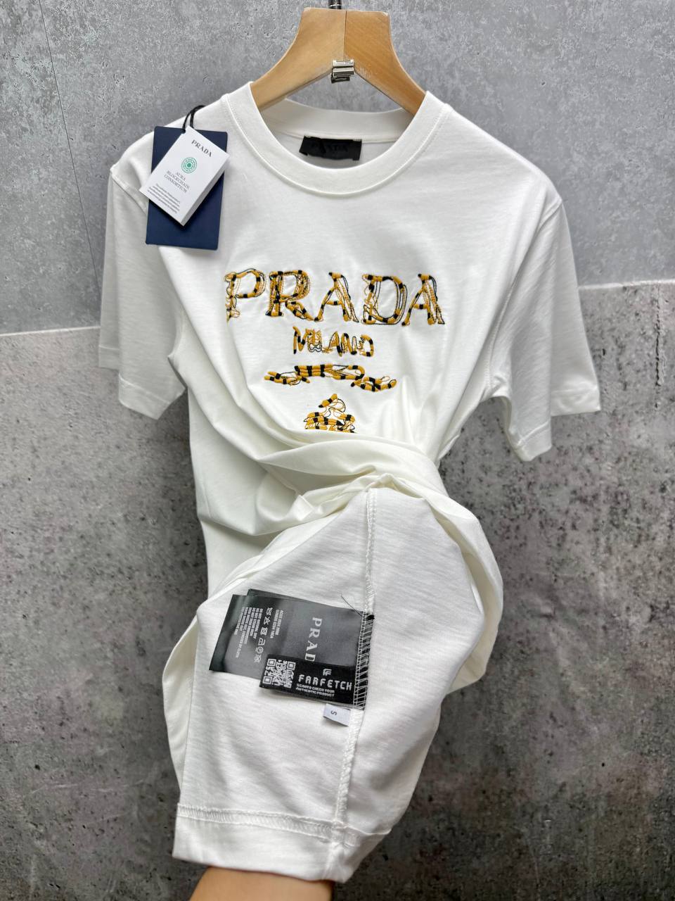 Prada Milano Crewneck T-Shirt SuperClone Quality UK Reps