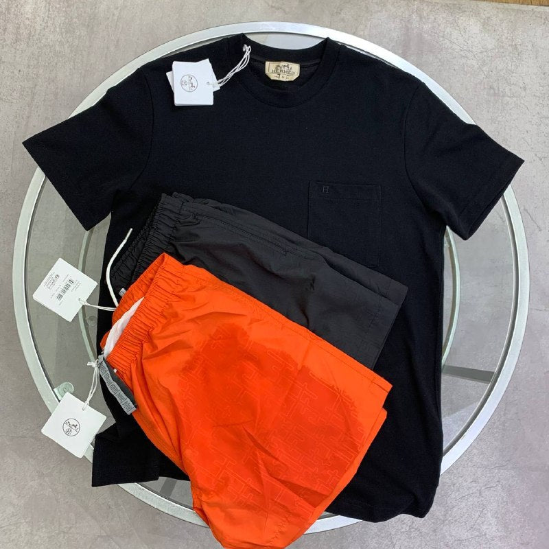 Hermès Men's Luxury Casual Summer Outfit AAA Quality UK Reps
