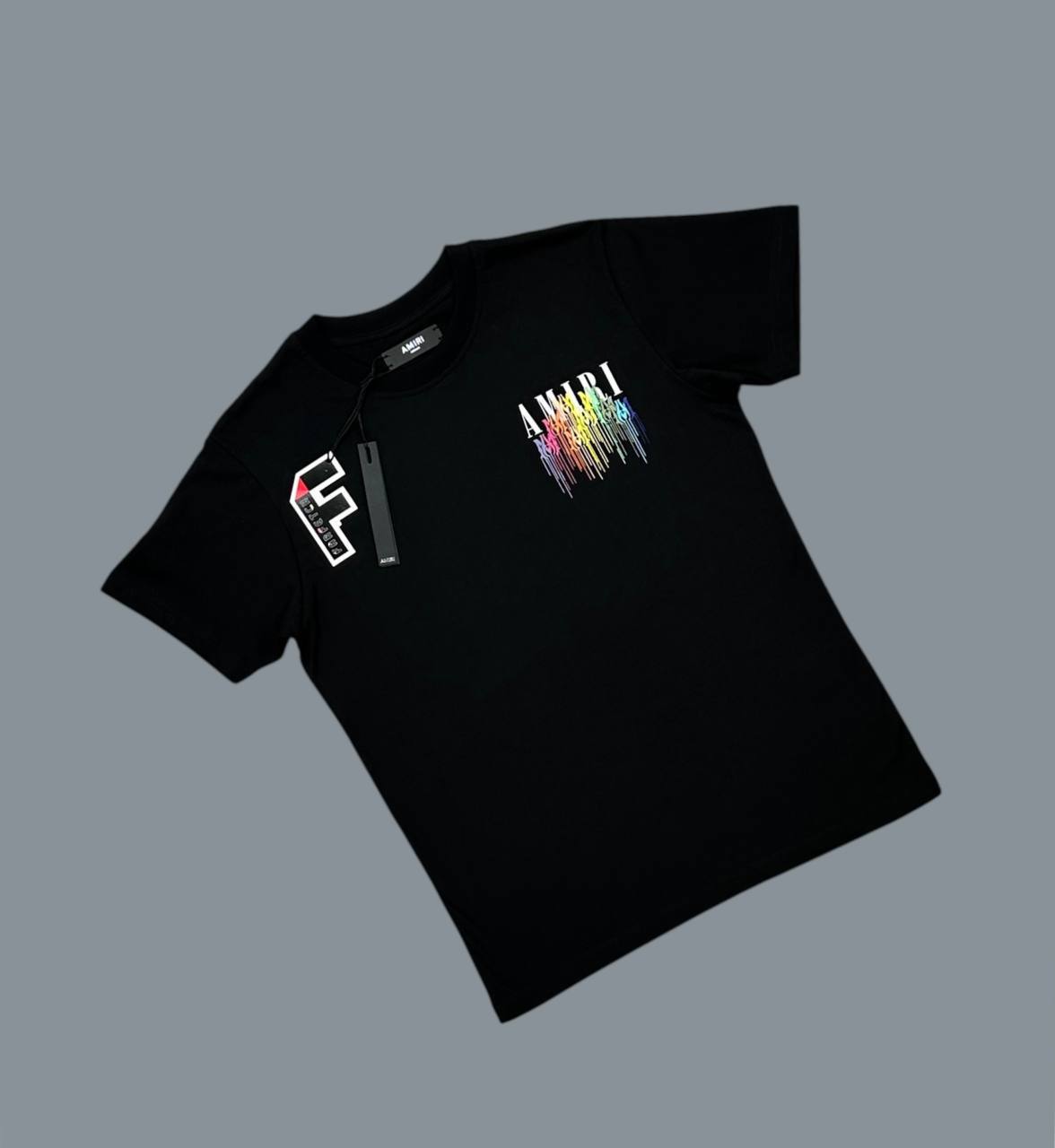 Amiri M.A. Drip Collage T-Shirt AAA Quality UK Reps