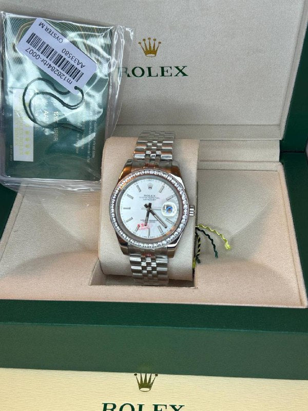 Rolex Datejust 36 in White Dial SuperClone Quality UK Reps