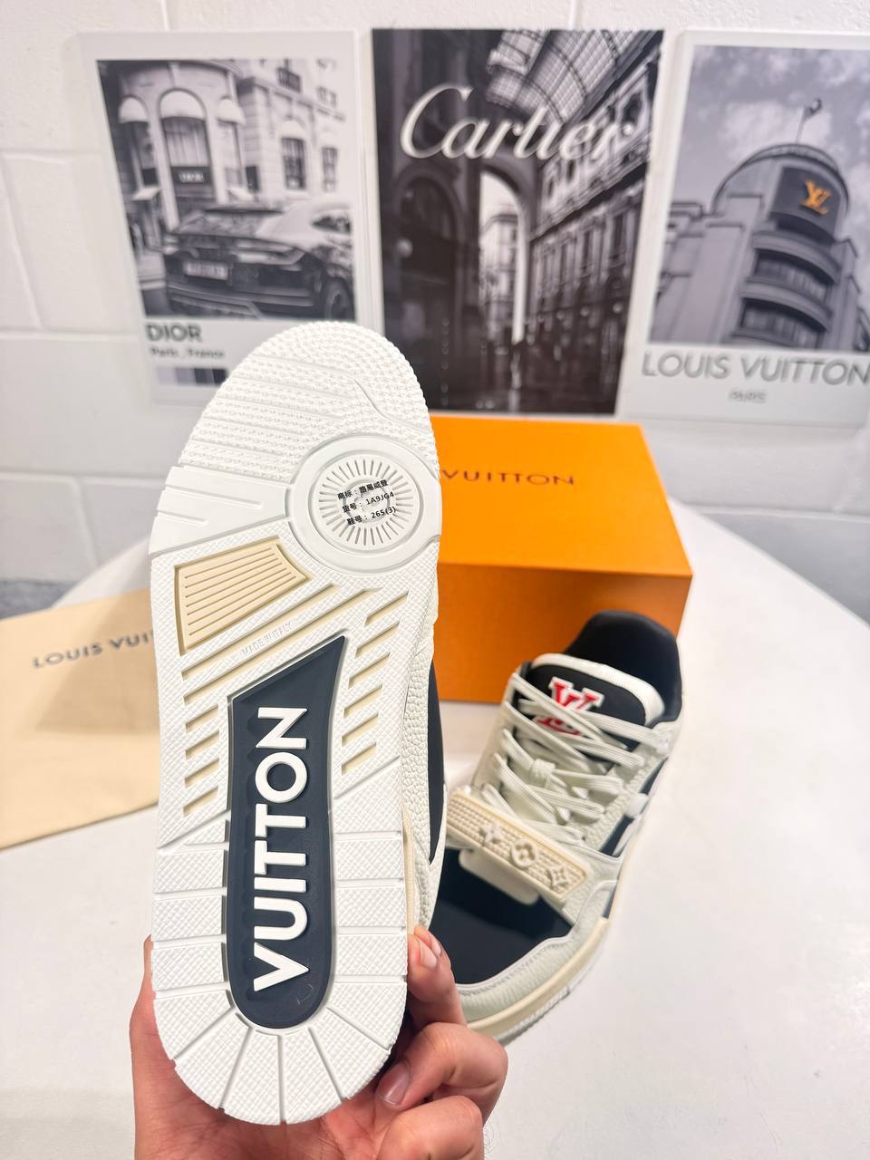 Louis Vuitton LV Trainer AAA Quality UK Reps