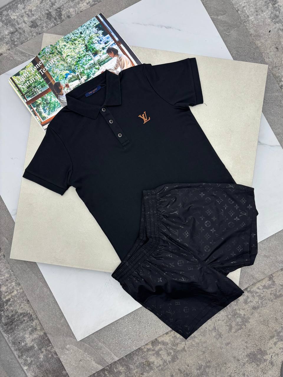 Louis Vuitton Casual Summer Outfit AAA Quality UK Reps