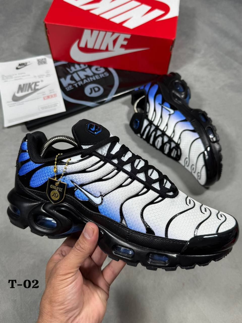 Nike Air Max Plus Black Sapphire White AAA Quality UK Reps