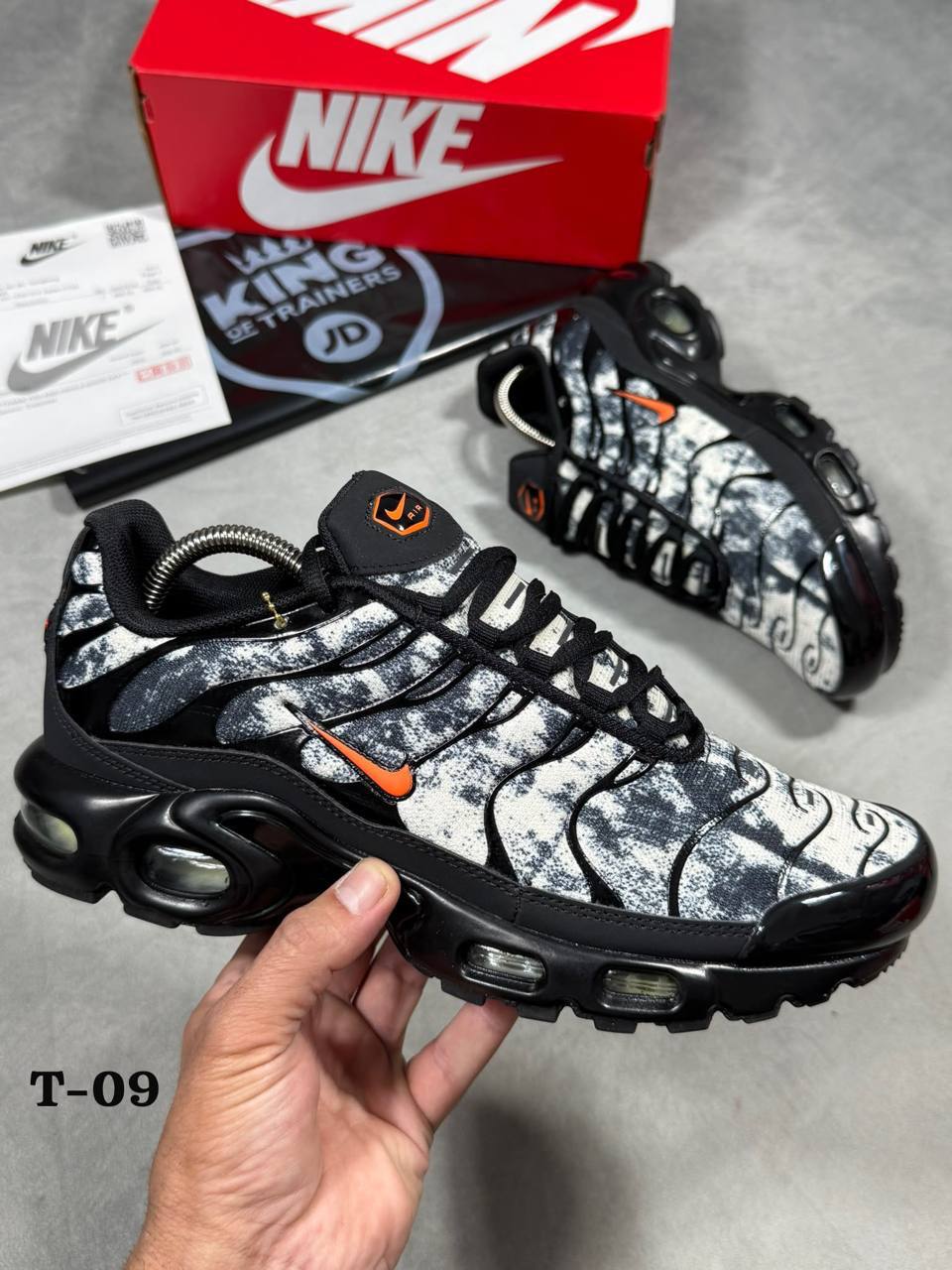 Nike Air Max Plus "Camo Black Orange" AAA Quality UK Reps