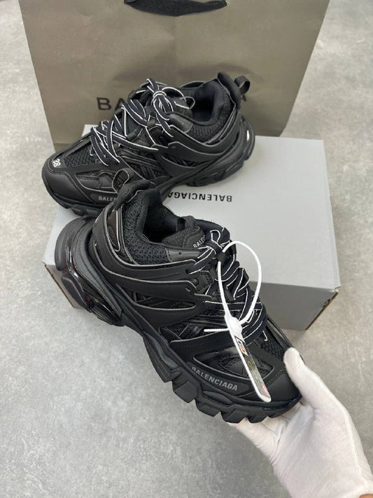 Balenciaga Track Black / Grey Mesh Sneakers for Men Sale UK