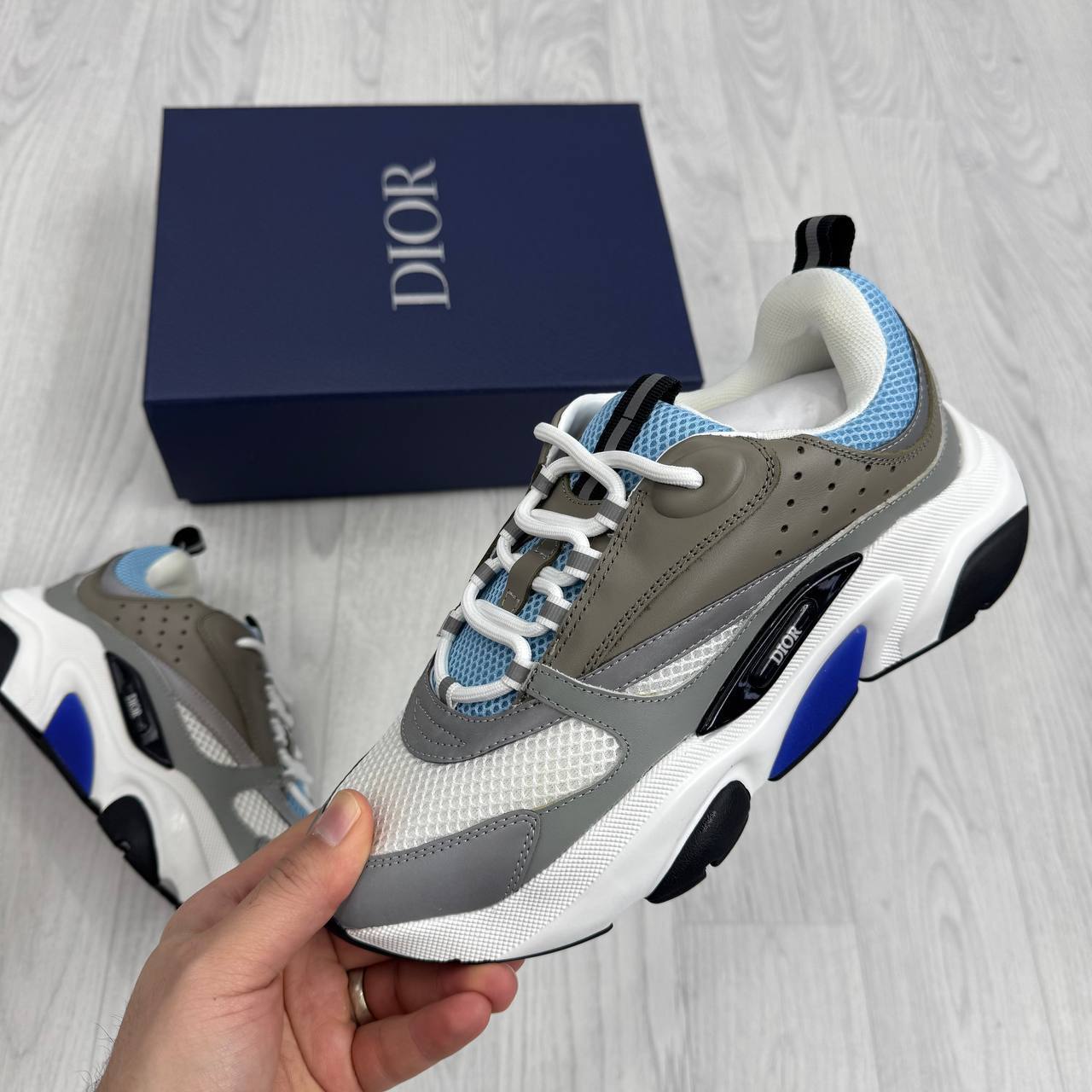 Dior B22 White Blue Sneaker AAA Quality sale UK