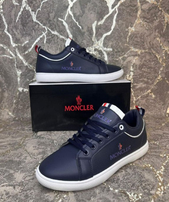 Moncler Navy Blue Sneakers For Men AAA Quality UK