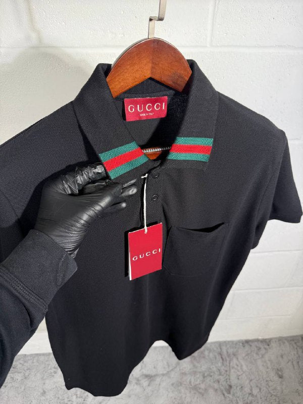 Gucci Cotton  Polo Shirt With Web for MEN Sale UK