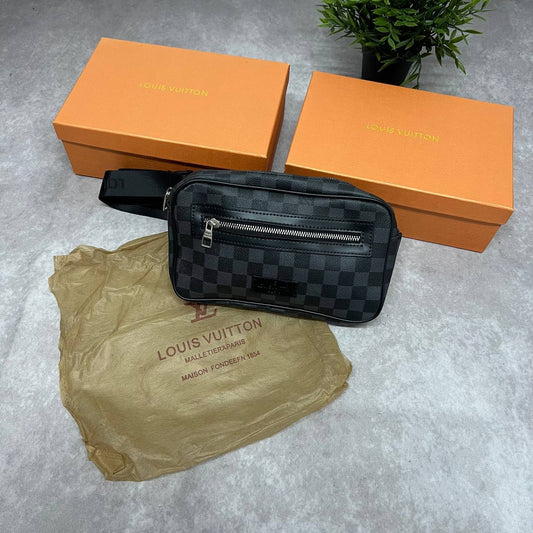 Louis Vuitton Kasaï Black Canvas Clutch Bag For Women's Sale UK