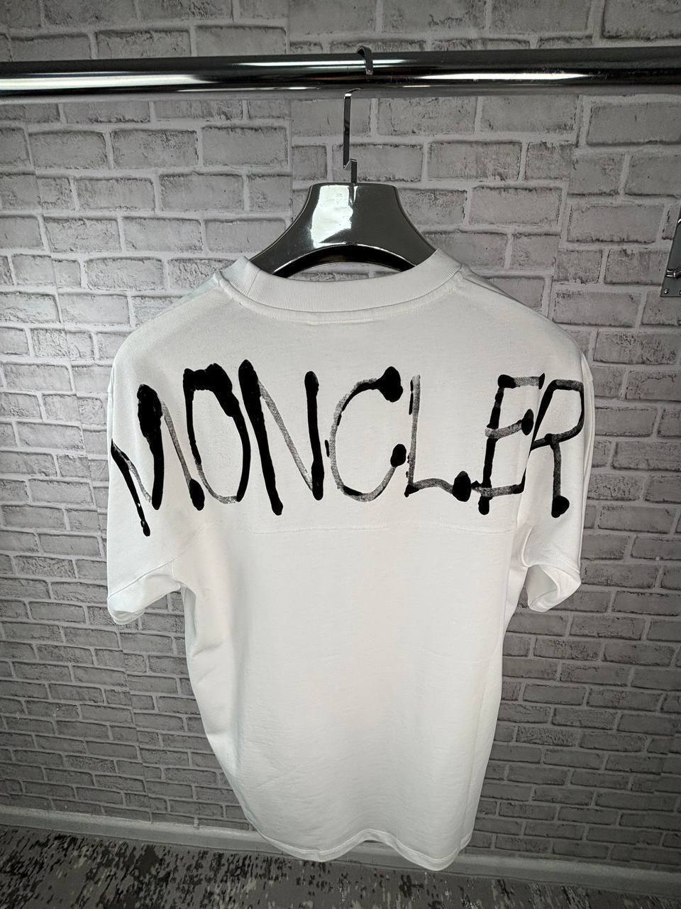 Moncler Graffiti Print short-sleeve Replica T-shirt