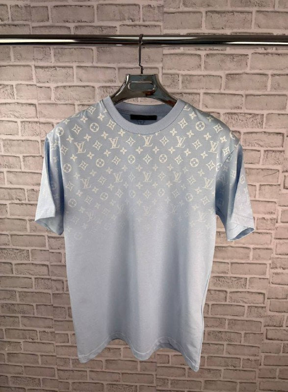 Louis Vuitton Gradient T Shirt LV SE Logo Short Sleeve Tee Shirt Monogram Black For MEN