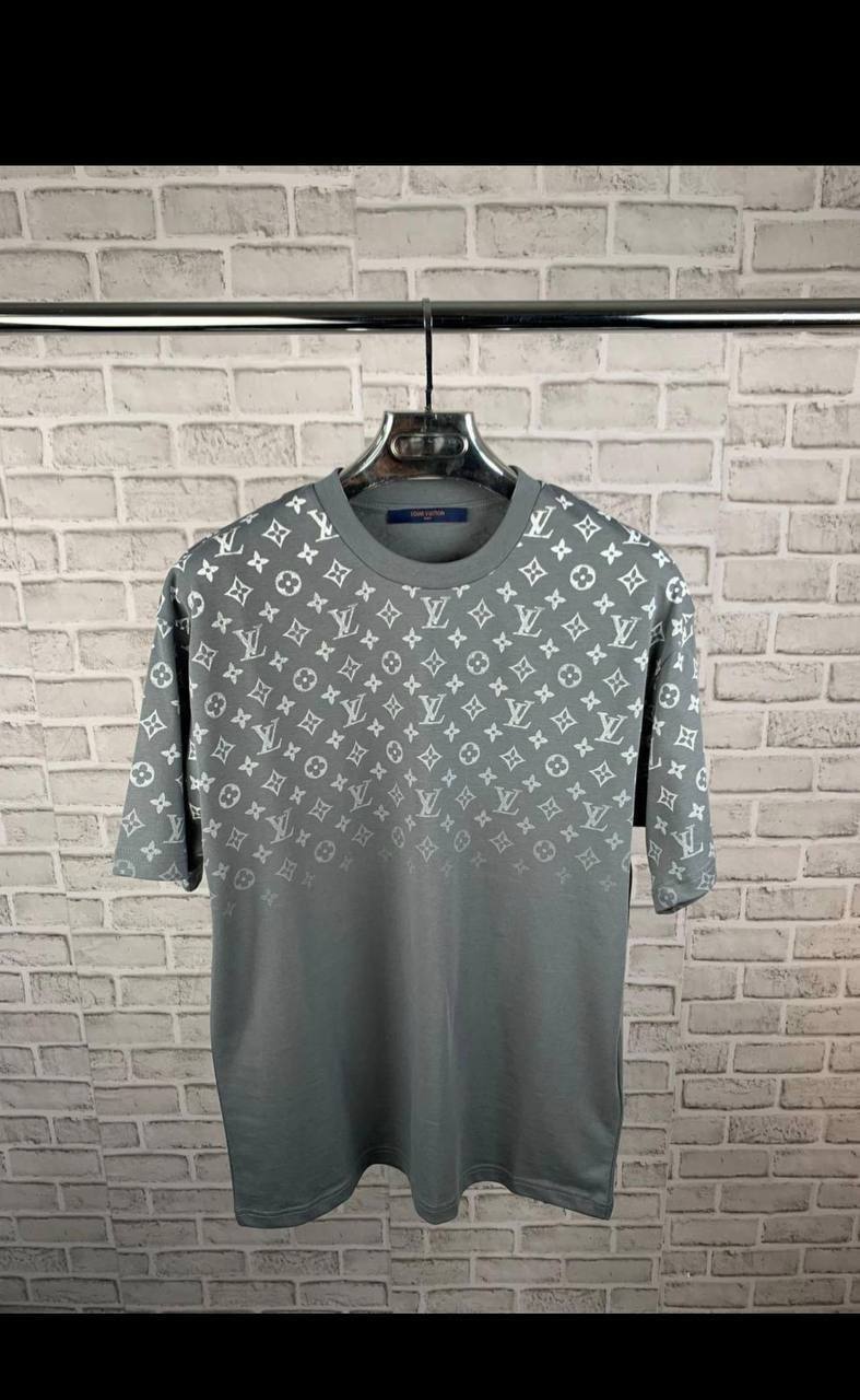 Louis Vuitton Gradient T Shirt LV SE Logo Short Sleeve Tee Shirt Monogram Black For MEN