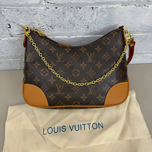 Louis Vuitton Boulogne NM in Monogram & Natural Calfskin Bag   For Women's Sale UK