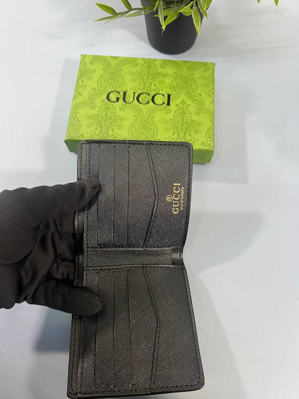 Gucci Shima Bifold Wallet For Men Sale UK AAA Quality