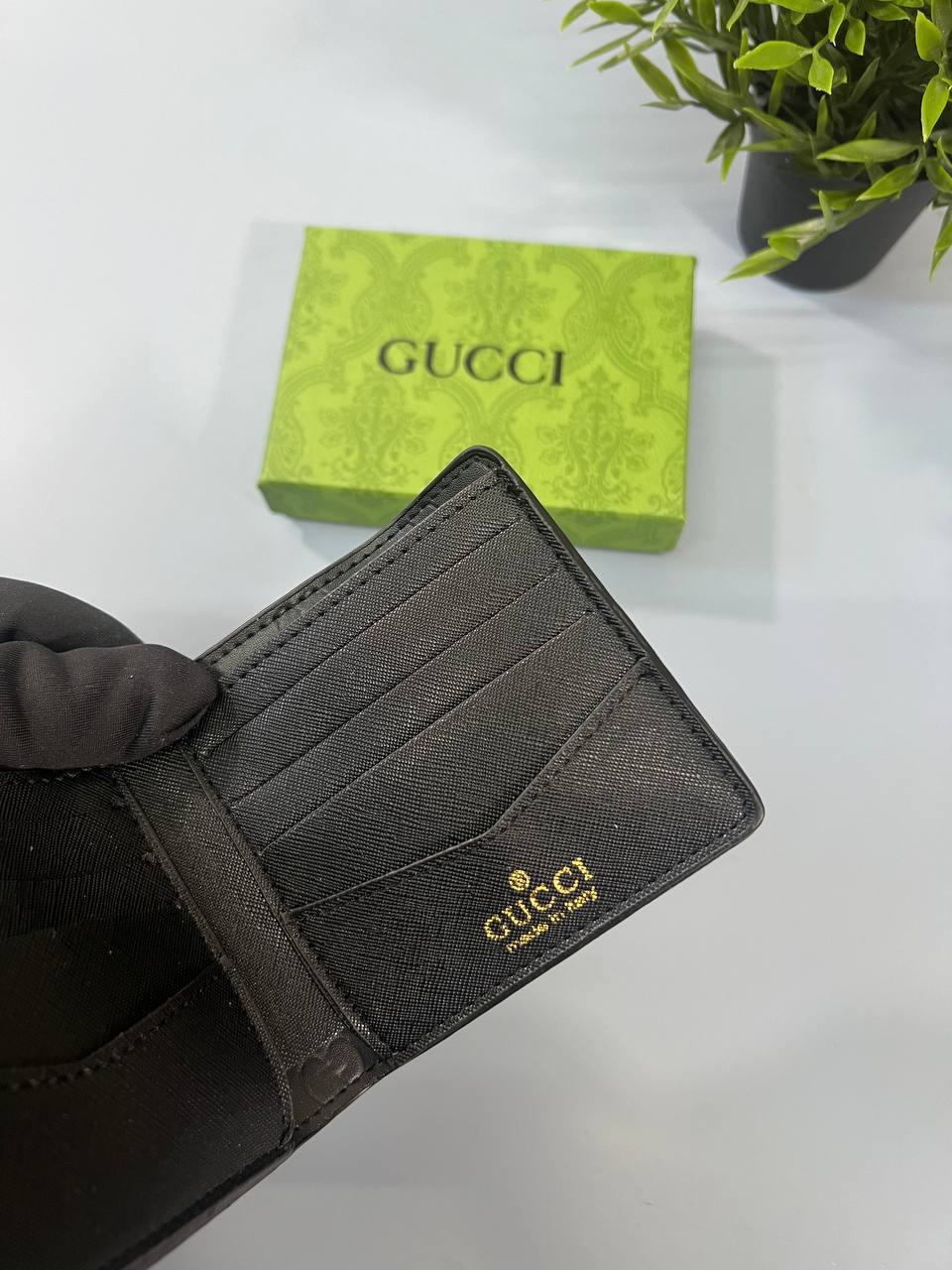 Gucci Shima Bifold Wallet For Men Sale UK AAA Quality