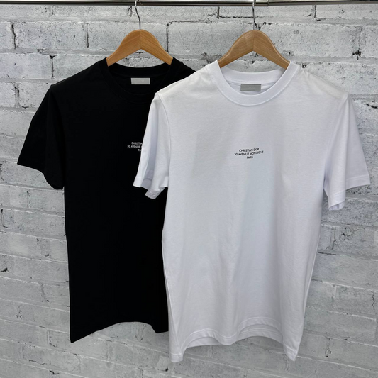 Christian Dior Replica Short Sleeve Montaigne T-Shirt For MEN Sale UK DIOR TEES AAA Quality