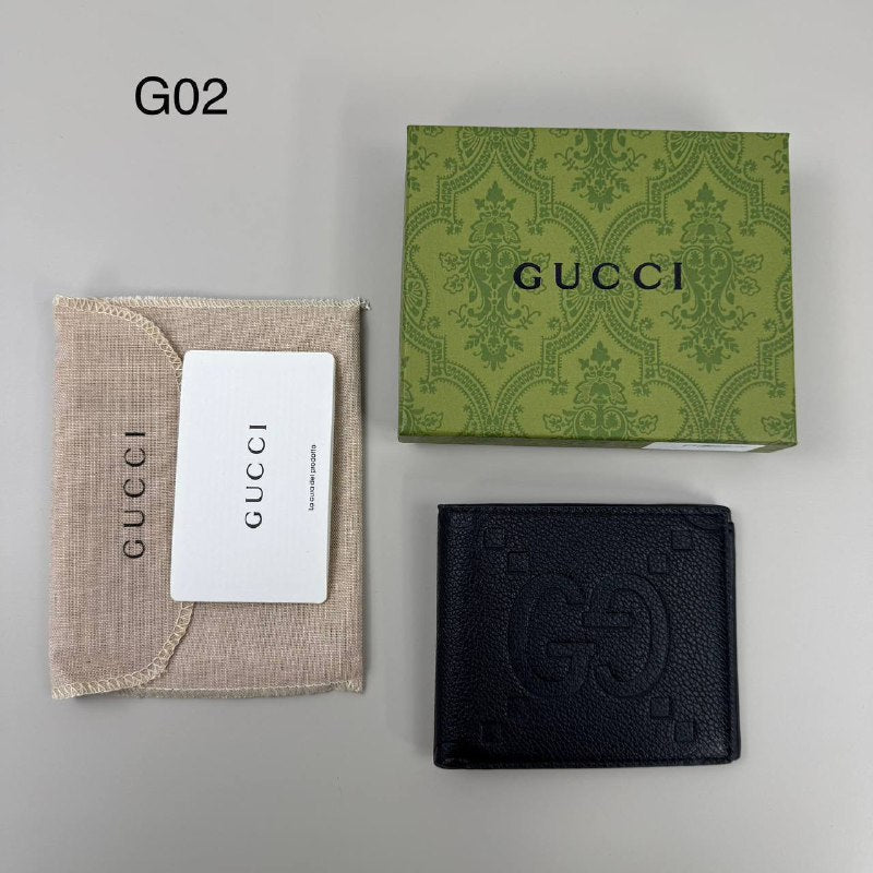 GUCCI JUMBO GG WALLET - BLACK LEATHER Sale UK