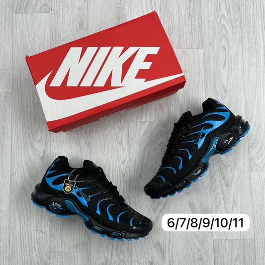 Nike Air Max Plus Men's Shoe Black University Blue AAA quality sale UK