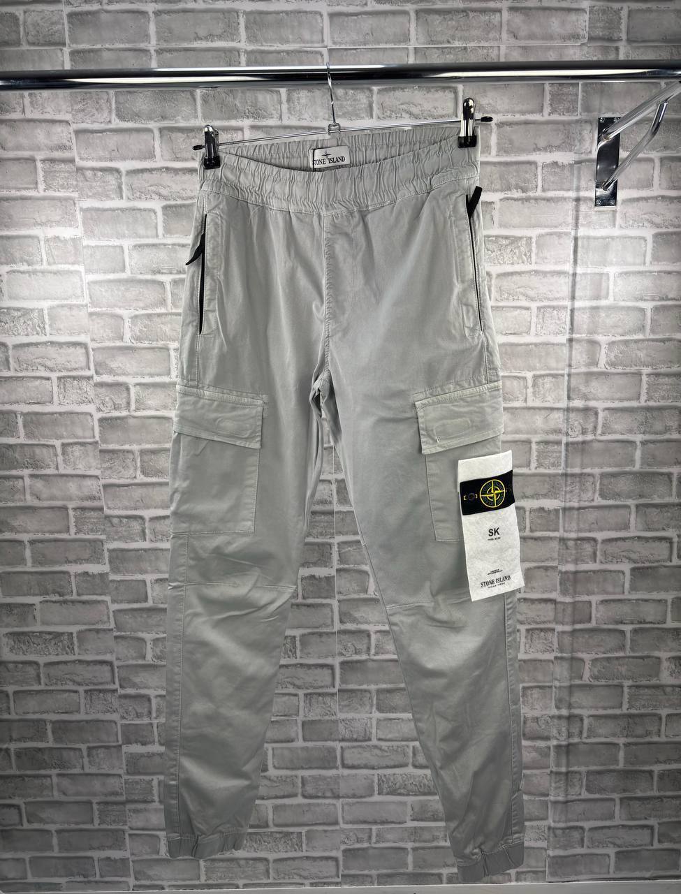 Stone Island Straight-Leg Logo-Embroidered Mens Cargo Pants in Multiple Colors UK Reps AAA Quality