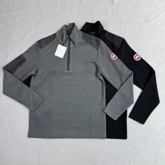 Canada Goose Stormont Slim-Fit Quarter-Zip Sweatshirt UK Reps AAA Quality