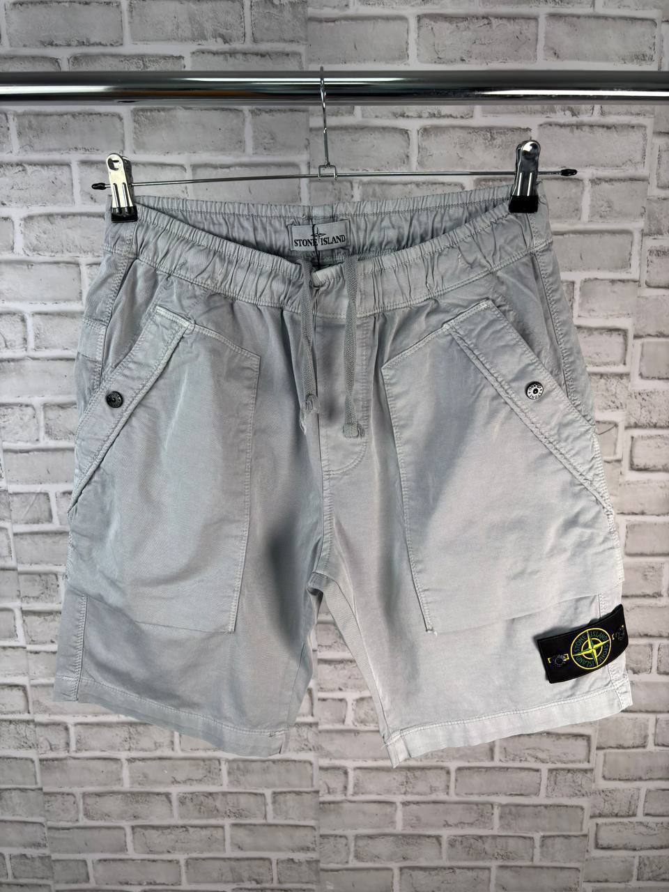 Stone Island Various Cargo Shorts Compass Patch Stretch Regular Fit Mens in Multiple Colors UK Reps AAA Quality