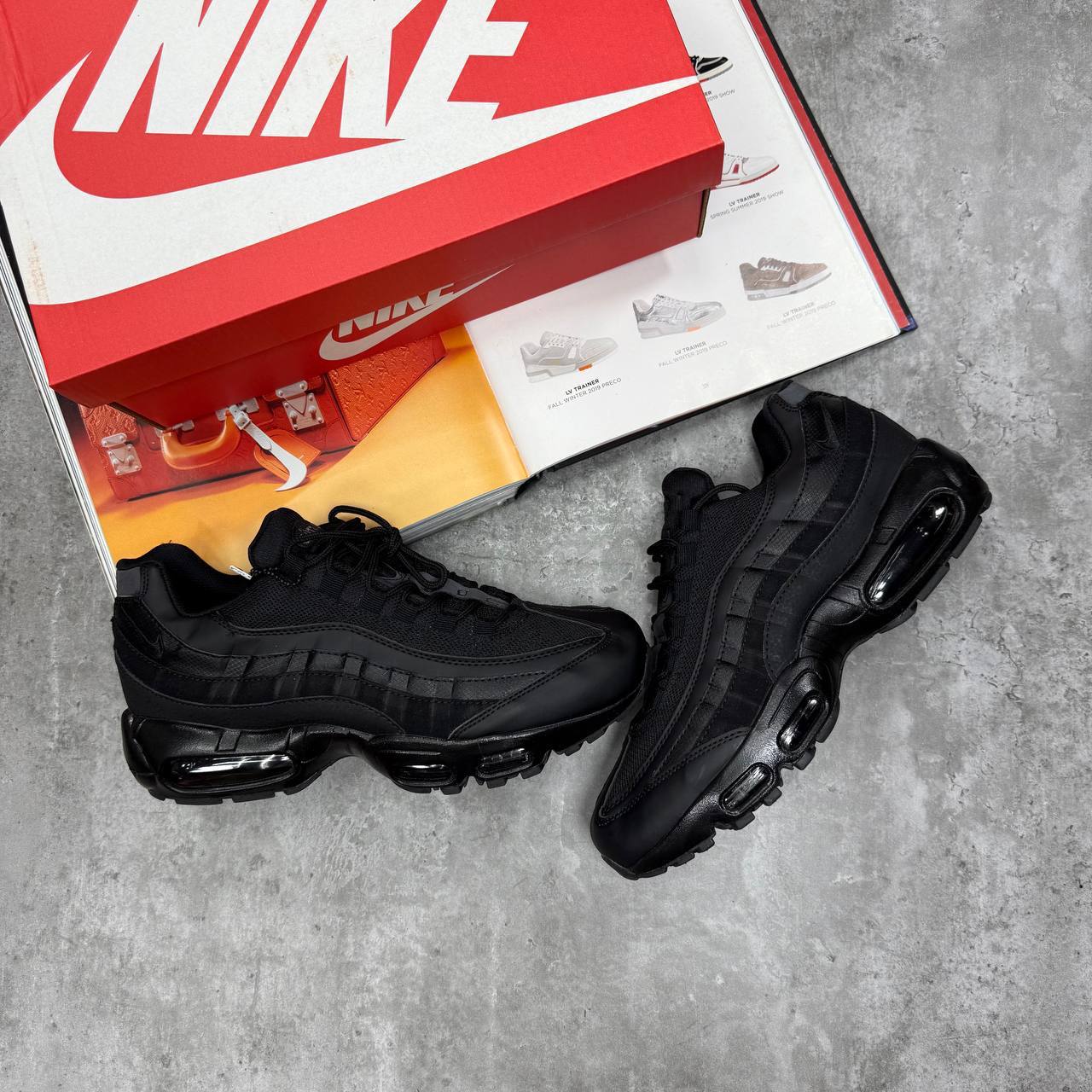 Nike Air Max 95 OG Big Bubble Black Anthracite Mens Trainers Best Sale UK Reps AAA Quality