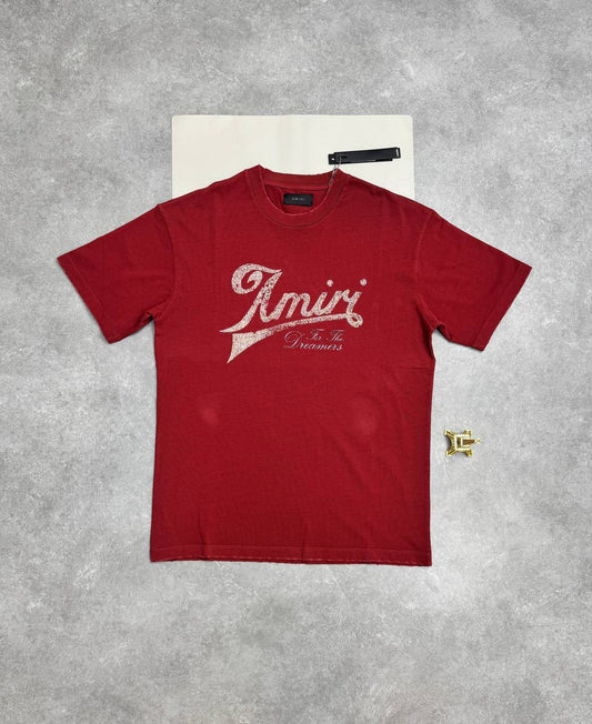 AMIRI GOOD LIFE Tee Featured Logo-Printed Cotton T-shirts Mens in Multiple Colors UK Reps AAA Quality