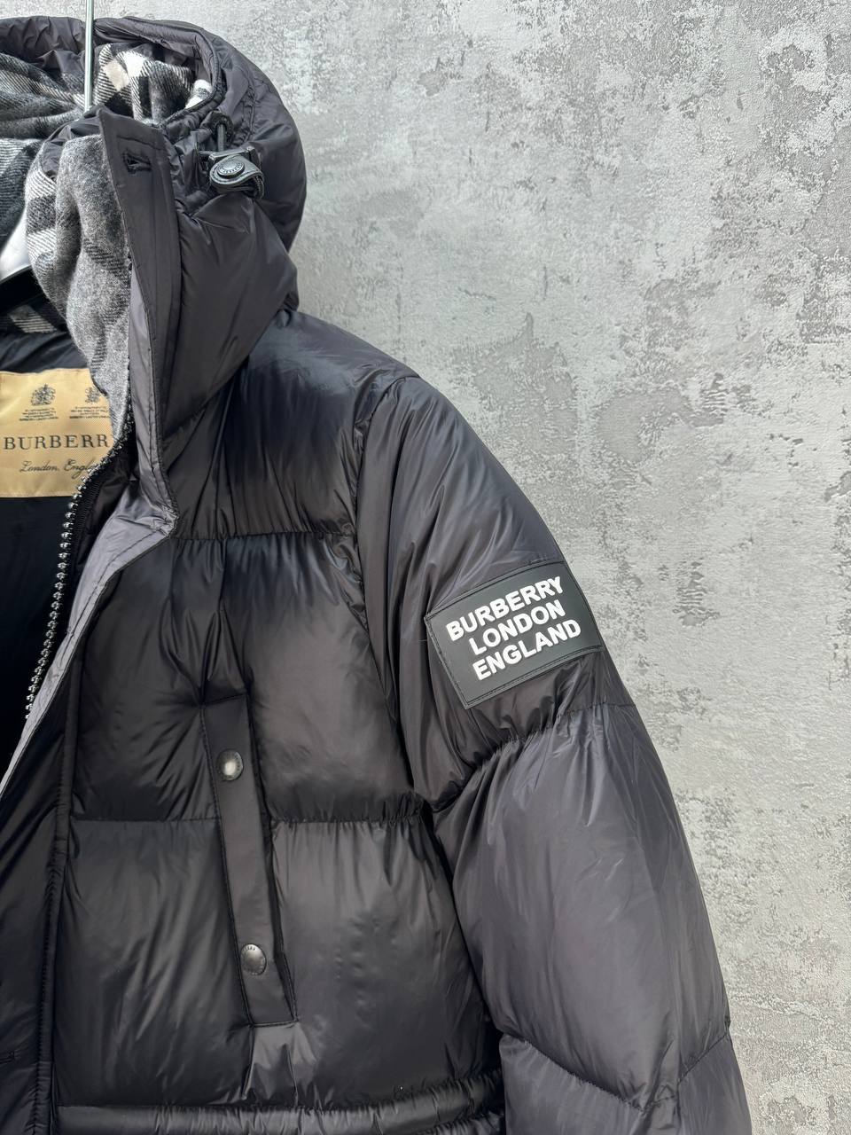 Burberry Puffer Padded Jacket in Black Color Mens Best Sale UK Reps AAA Quality