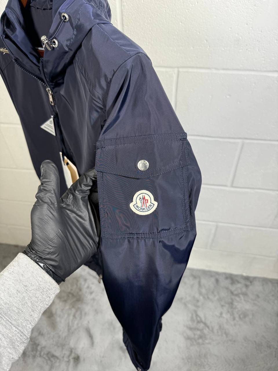 Moncler Men's Etiache Rain Jacket Mens Windbreaker Best Sale UK Reps AAA Quality