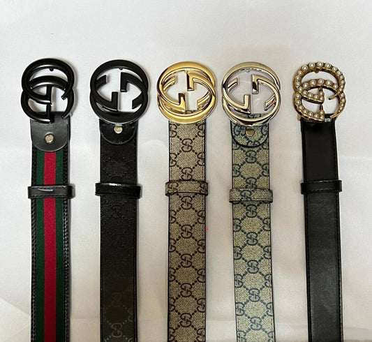 Gucci GG Marmont Leather Belts in Different Colors Shiny Buckle in Multiple Waist Sizes UK Reps AAA Quality