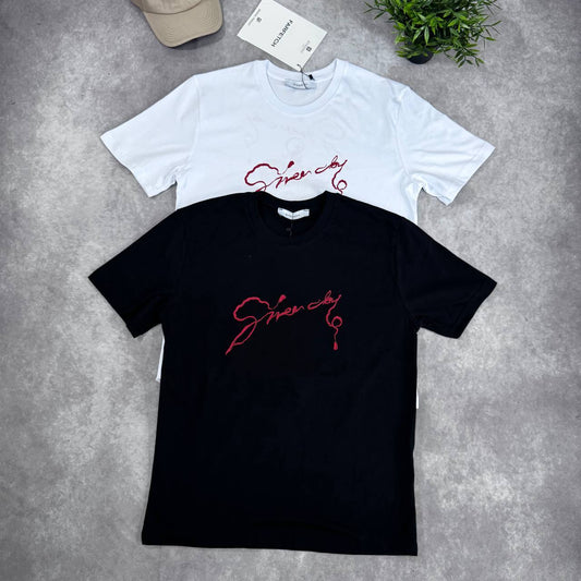 Givenchy Regular Fit T-Shirt Mens Graphic-Print in 2 Colors UK Reps AAA Quality