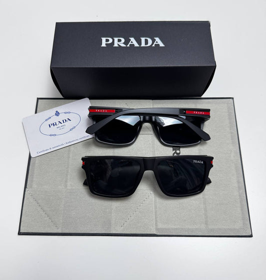 Prada Lens Black Premium Sunglasses for Stylish Eyewear Mens UK Reps AAA Quality