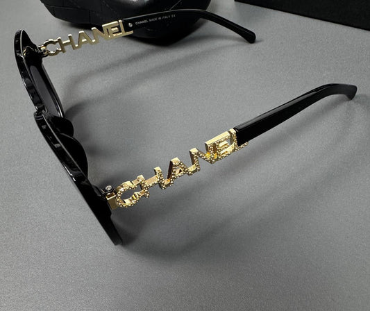 Chanel Black Oversized Woven Large Square Frame Womens UK Reps AAA Quality