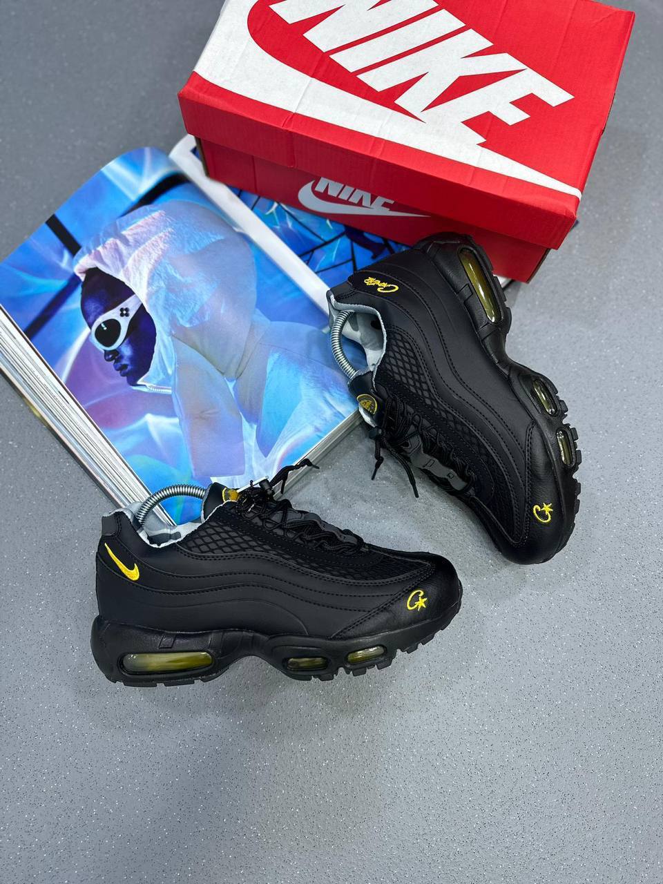 Nike Air Max 95 x Corteiz “Honey Black” Mens Trainers UK Reps AAA Quality