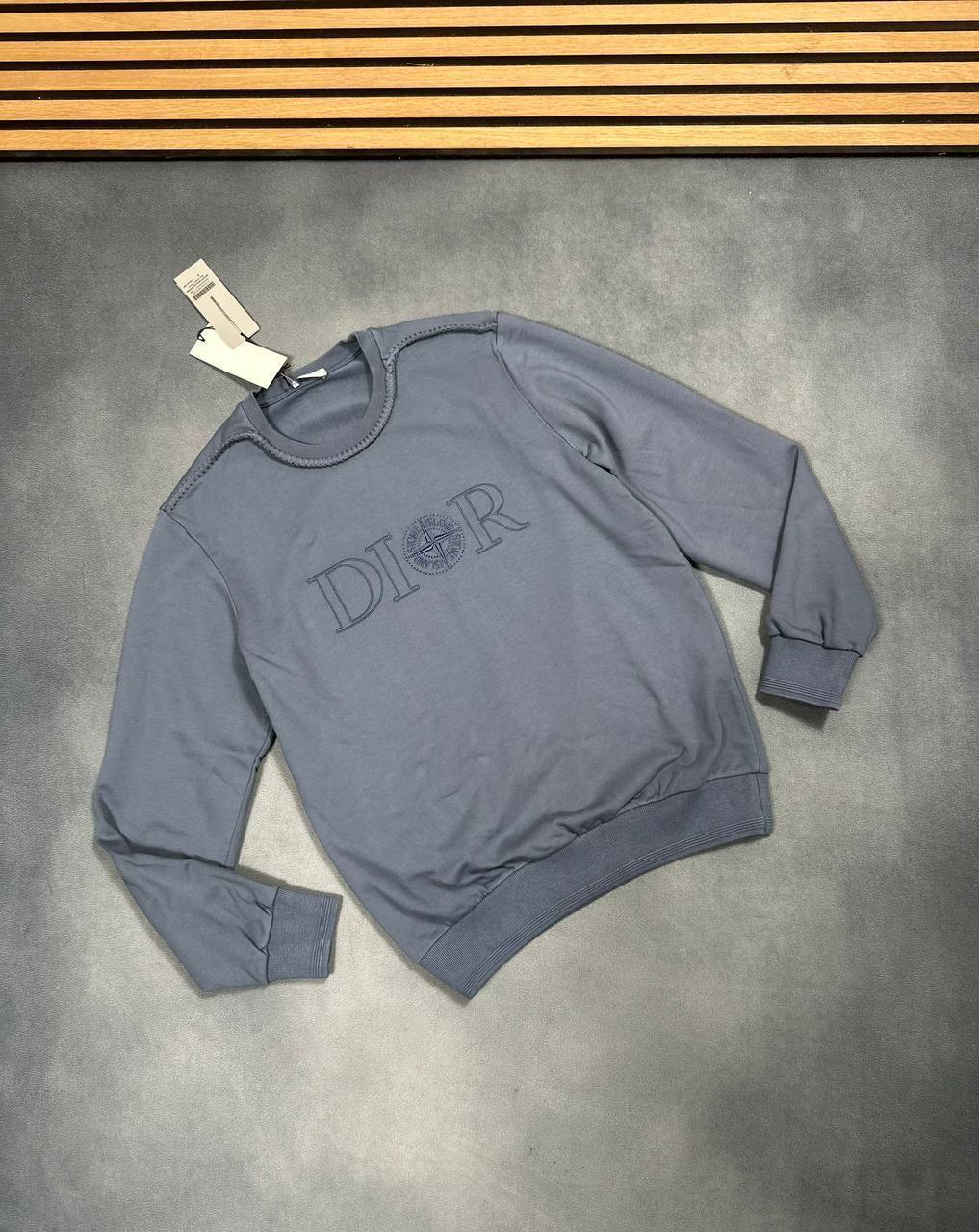 Dior x Stone Island Authentic Christian Dior Black Logo Jumpers Mens UK Reps AAA Quality