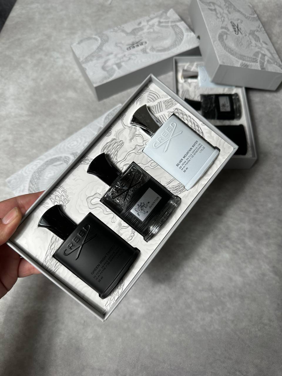 Creed Perfume Set Gift Box Perfume Kit For Men 3 Best Sale UK Reps AAA Quality