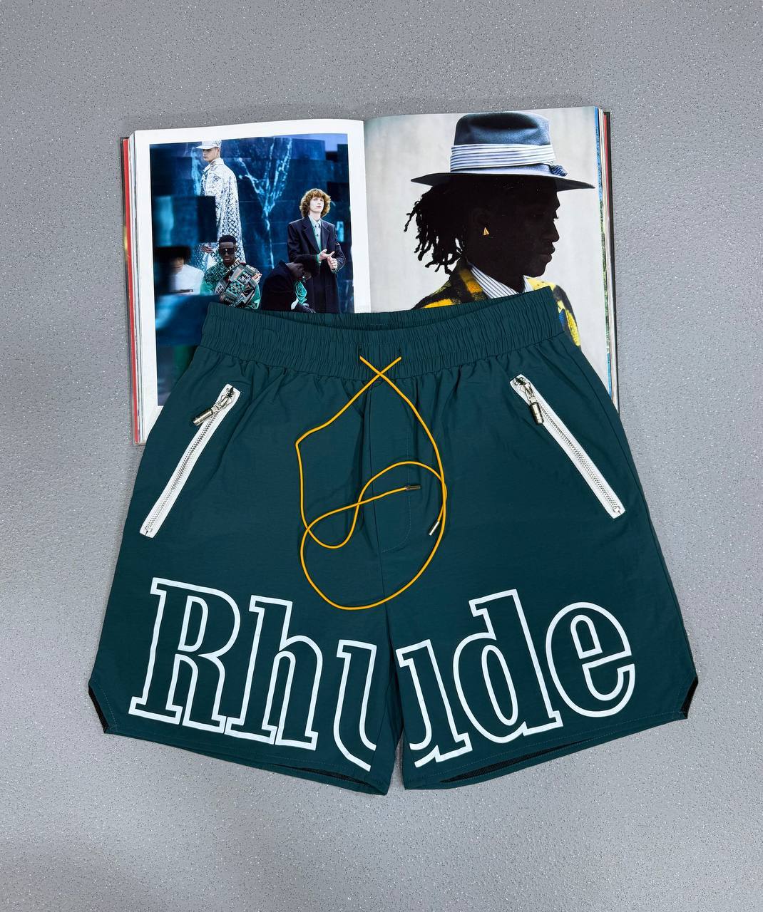 Rhude High Street Men Printing Letter Logo Shorts in Multiple Colors Mens Best Sale UK Reps AAA Quality