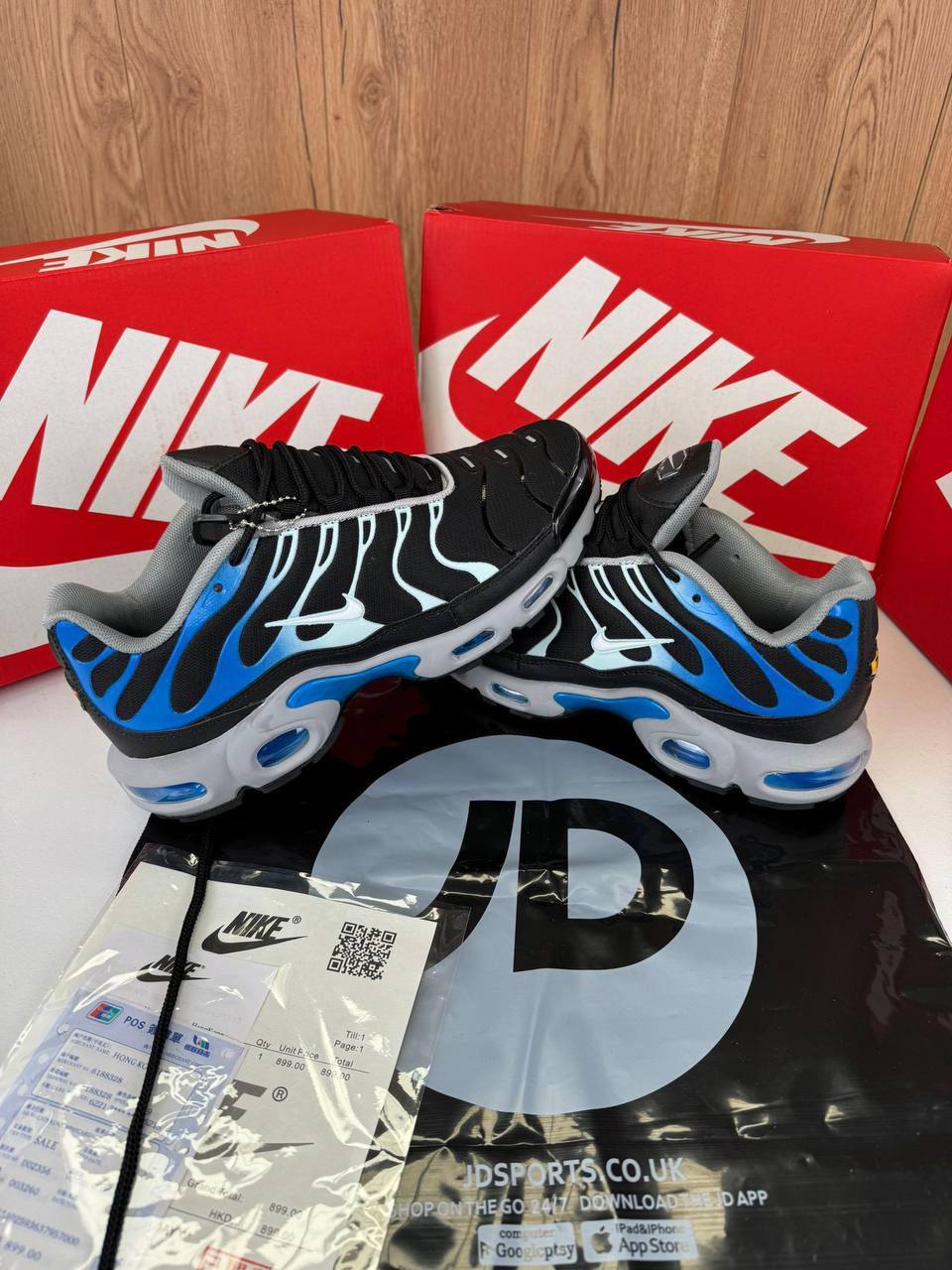 Nike Air Max Plus TN Black Blue Grey Mens Trainers Best Sale UK Reps AAA Quality