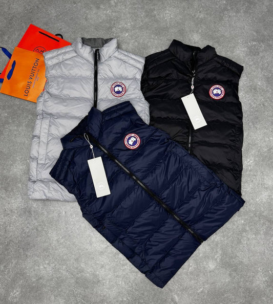 Canada Goose Puffer Crofton Vest Mens Gilets in Multiple Colors Best Sale UK Reps AAA Quality